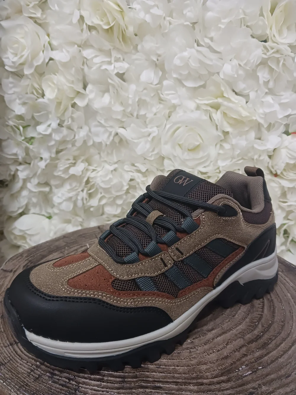 Casual Men's Sneaker - Dark Beige
